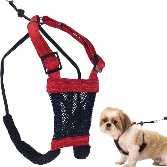 Sporn Stop Pulling Dog Pet Harness Small Necks 9-12" Training Pink - Picture 4 of 7